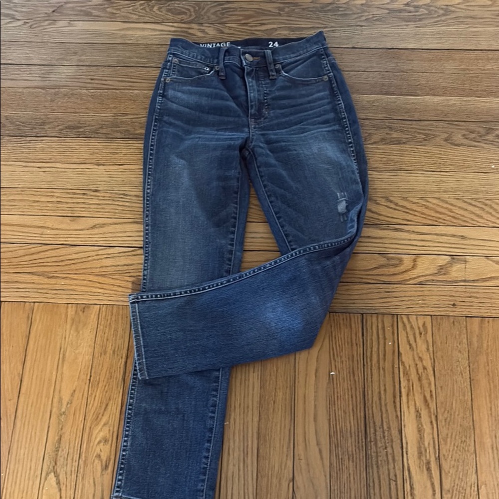 J. Crew Skinny Blue Jeans Versatile Denim